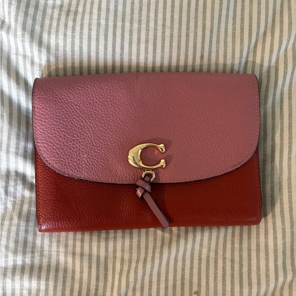 Fall Colors Coach Clutch Multi color